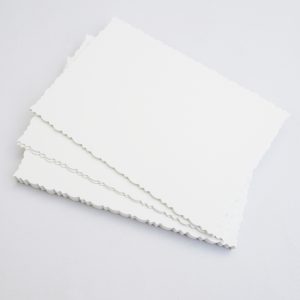 scalloped cards
