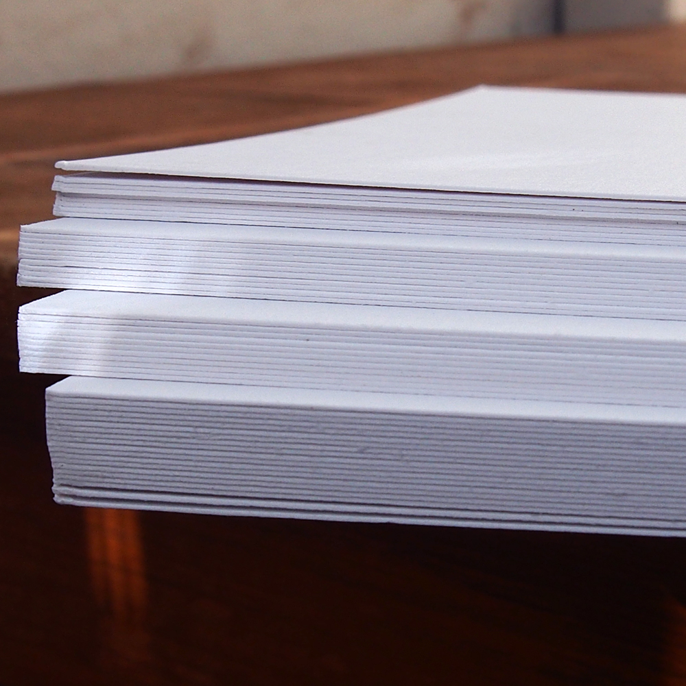Premium White Cardstock, 35 Cotton 385gsm, 20 Sheets, A4, A5, A6 Artist Paper Club