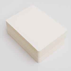 blank A6 cards