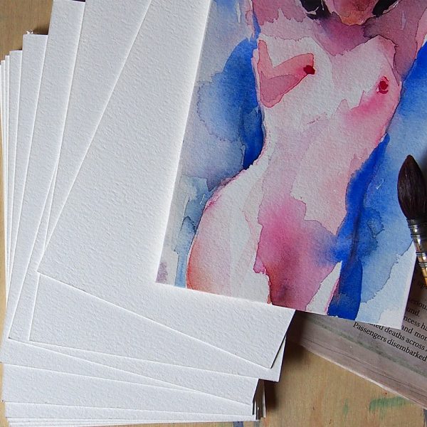 Leyton watercolour cards