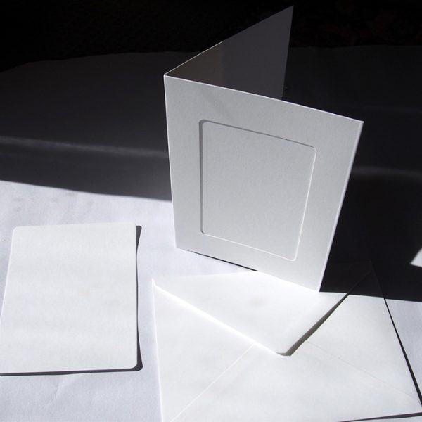 Blank Photo Frame Cards