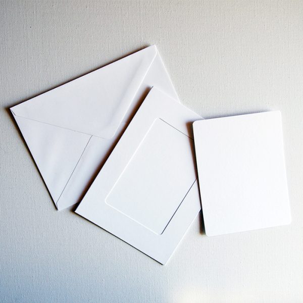 Blank Photo Frame Cards