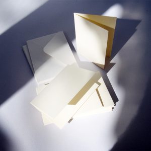 blank folded cards