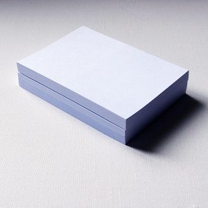 blank eggshell textured cards