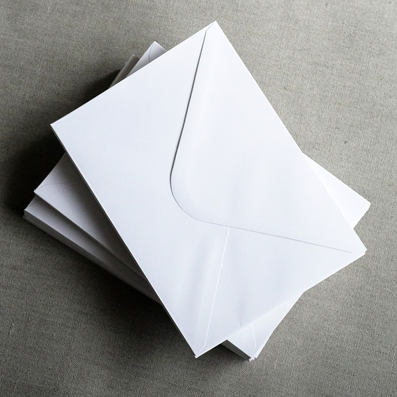 C5 White 120GSM Envelopes,Perfect for A5 Cards, Invitation, Wedding