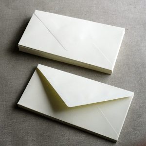 ivory DL envelopes