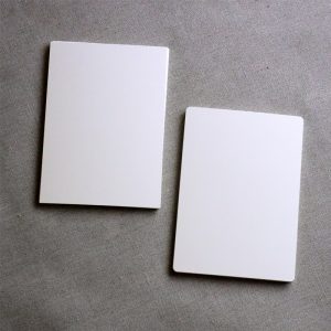 5 x 7 ivory card